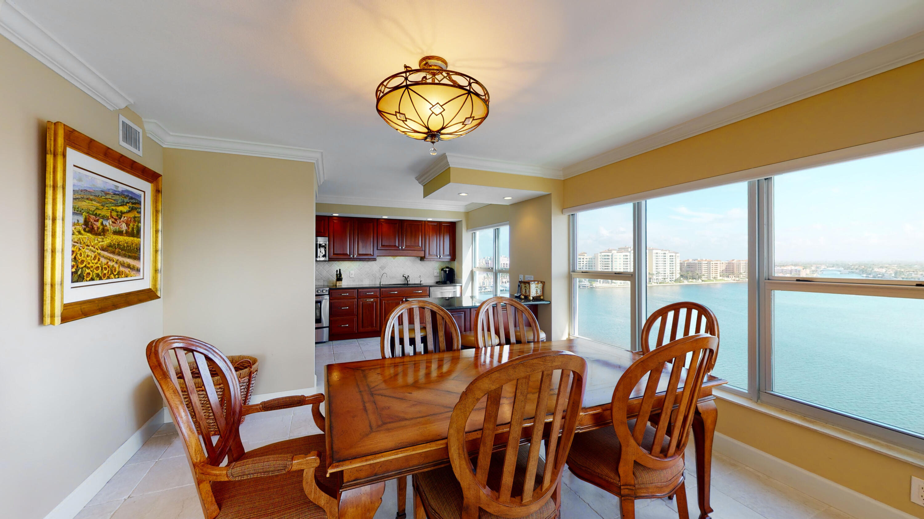 875 East Camino Real, Unit 11A Boca Raton, FL 33432 - Photo 8 of 30 DINING ROOM/WATER VIEWS