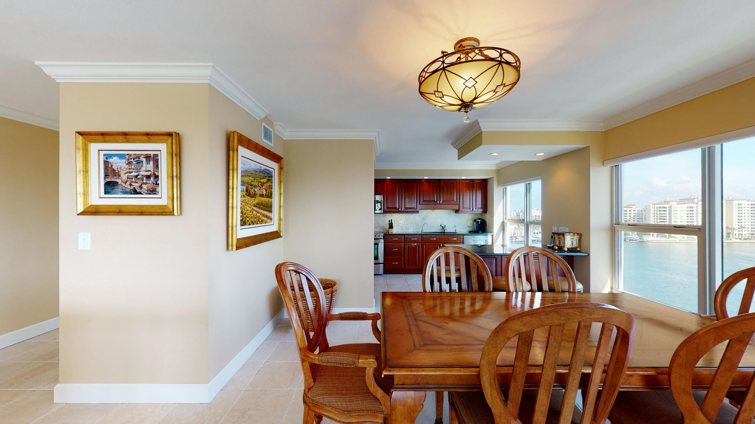 875 East Camino Real, Unit 11A Boca Raton, FL 33432 - Photo 10 of 30 DINING TO KITCHEN