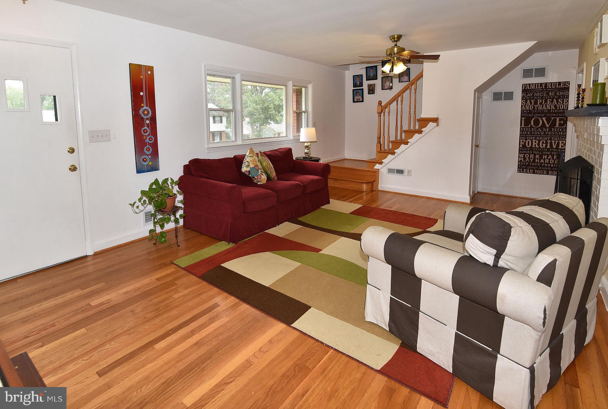 113 Gorsuch Road Lutherville-Timonium, MD 21093 - Photo 4 of 20 Spacious LR picture window abundant natural light