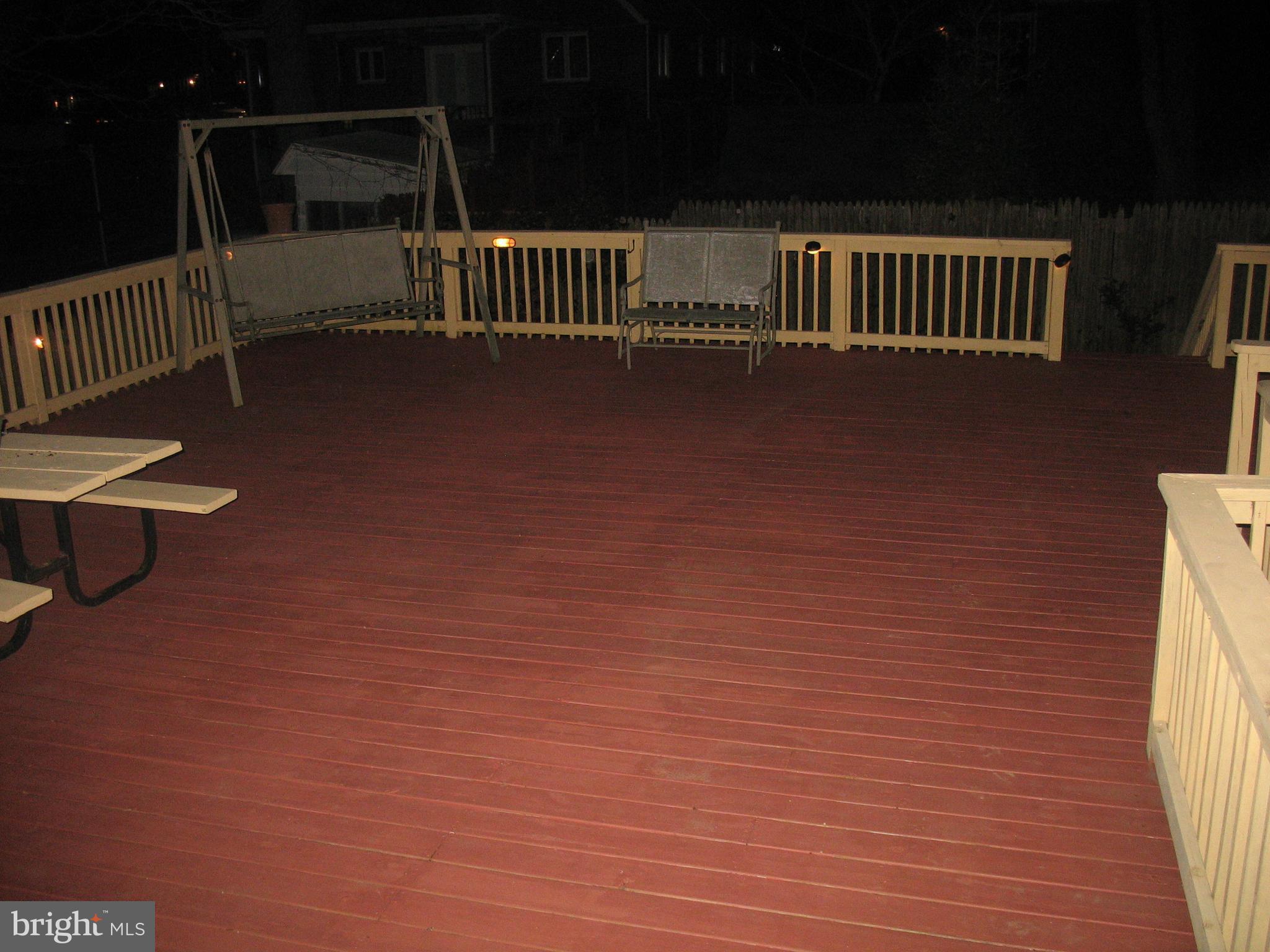 1605 Myamby Road Baltimore, MD 21286 - Photo 48 of 51 Deck at Night