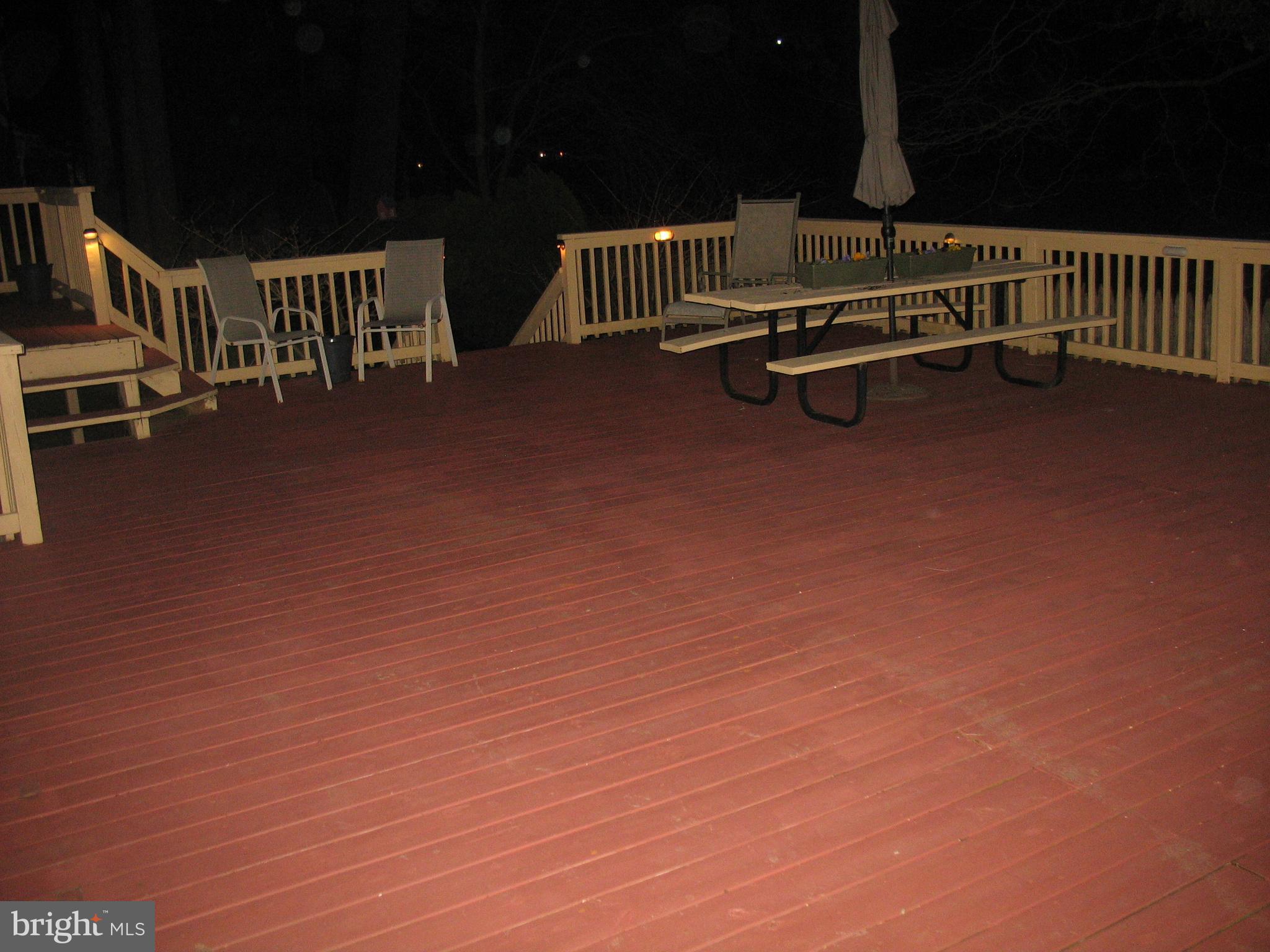 1605 Myamby Road Baltimore, MD 21286 - Photo 49 of 51 Deck at Night