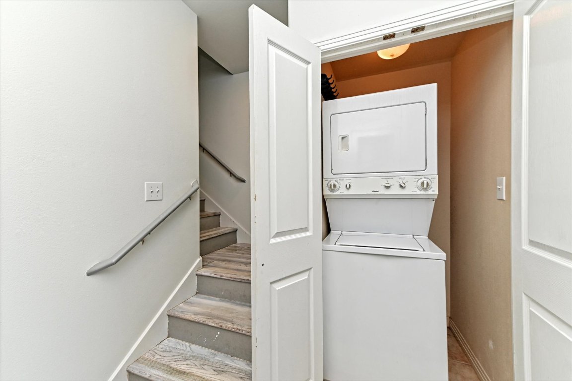 4307 Eck Lane, Unit 107 Austin, TX 78734 - Photo 14 of 28 a view of washer and dryer