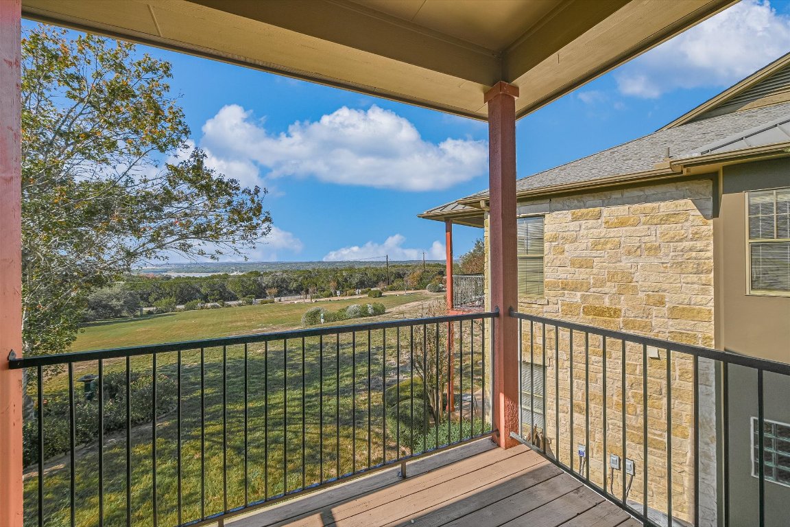 4307 Eck Lane, Unit 107 Austin, TX 78734 - Photo 24 of 28 a view of city from a balcony