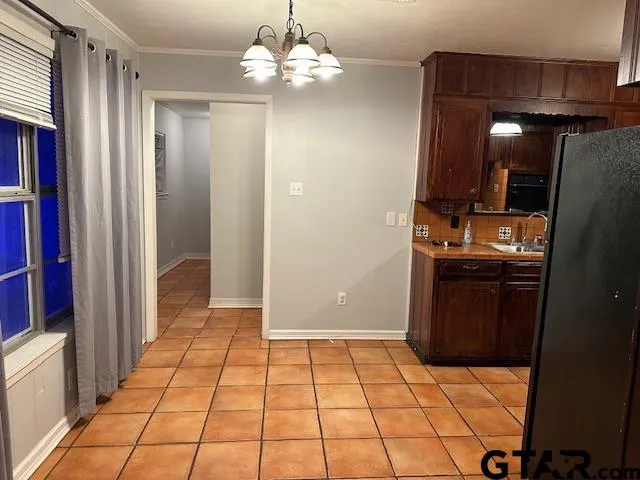 a view of a hallway with entryway