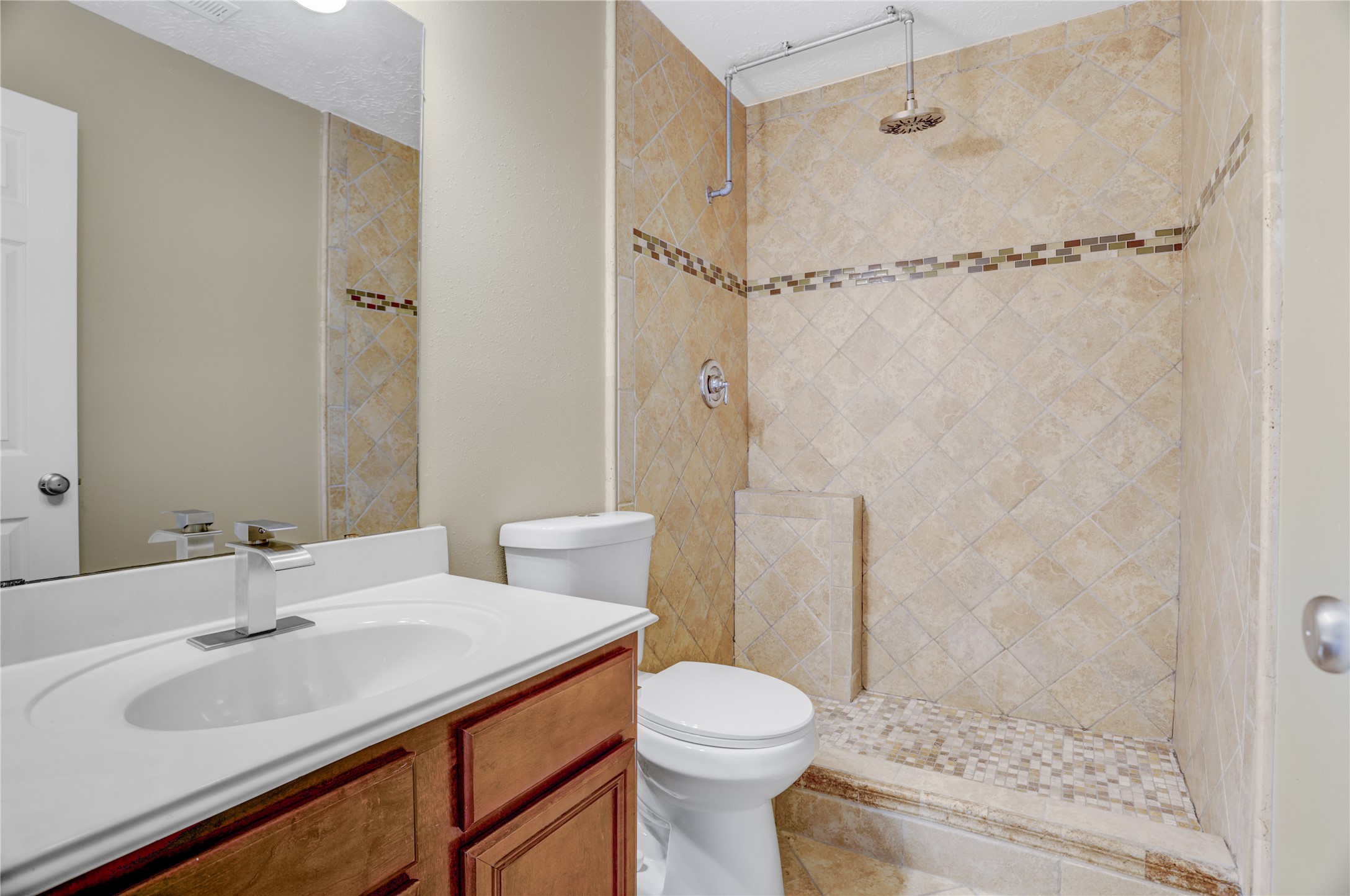 2811 Travick Lane Houston, TX 77073 - Photo 26 of 33 a bathroom with a sink toilet and shower