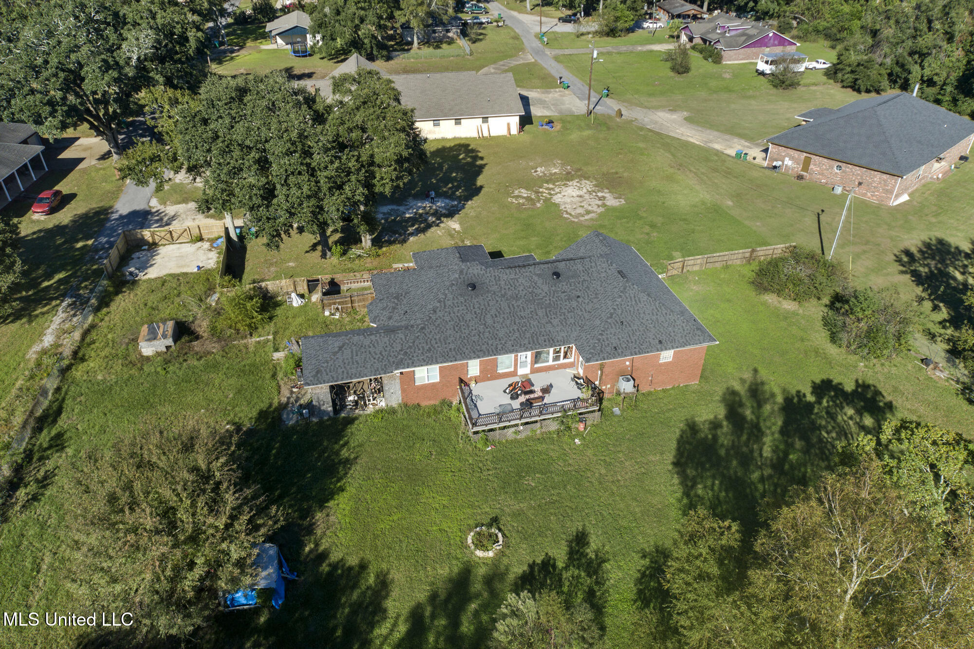 4700 Thompson Street Moss Point, MS 39563 - Photo 4 of 29 Aerial Rear View