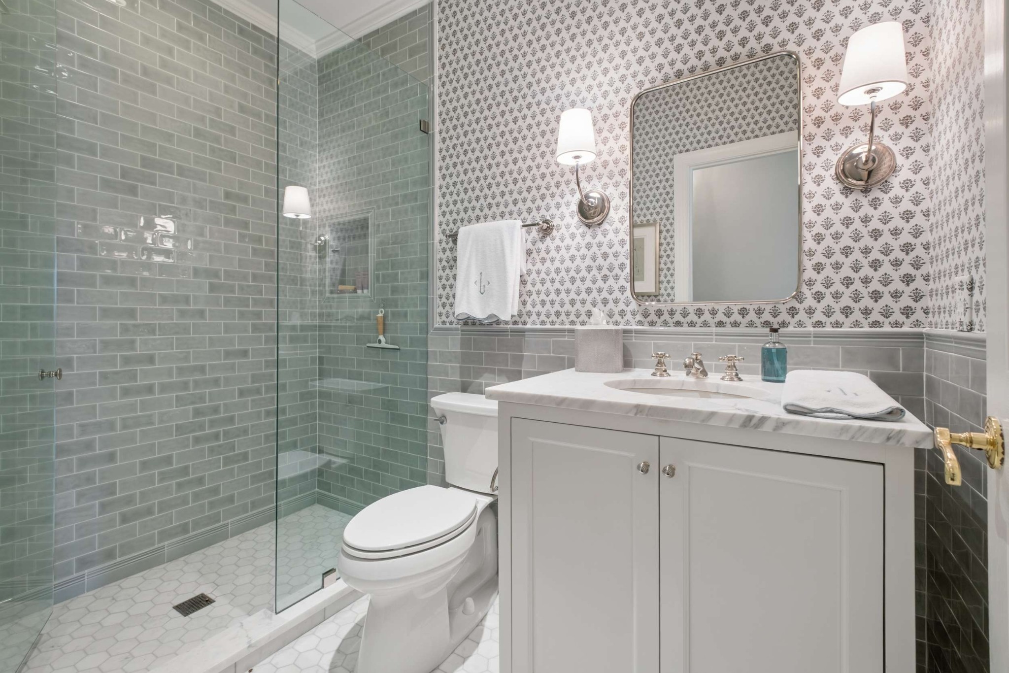 4402 Harding Place, Unit 4 Nashville, TN 37205 - Photo 26 of 35 a bathroom with a sink toilet and shower