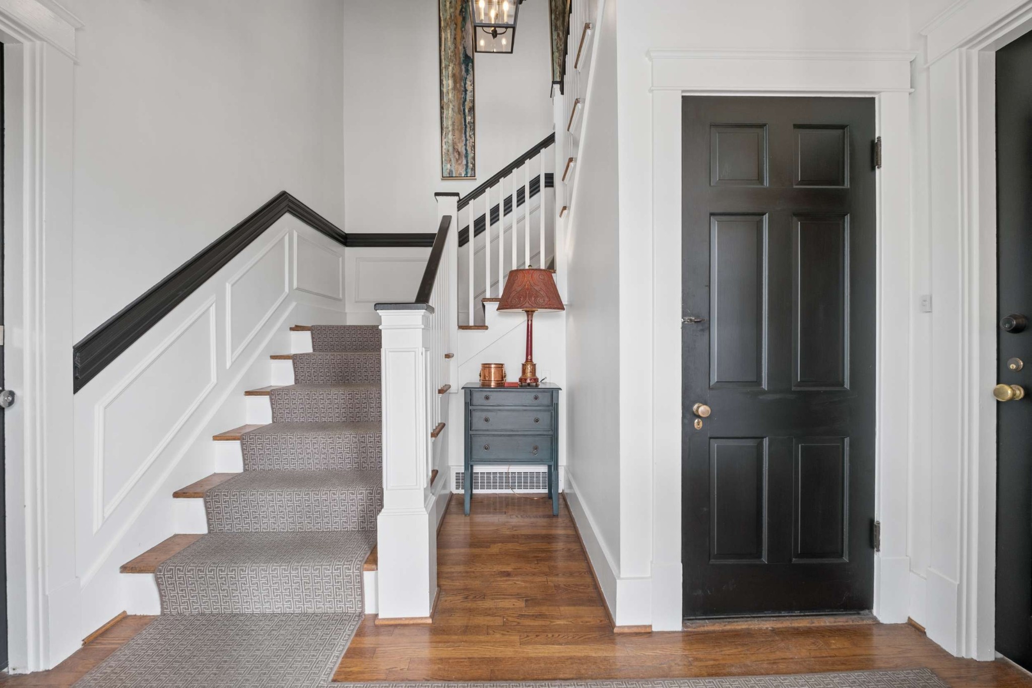 4402 Harding Place, Unit 4 Nashville, TN 37205 - Photo 3 of 35 a view of entryway and hall with wooden floor