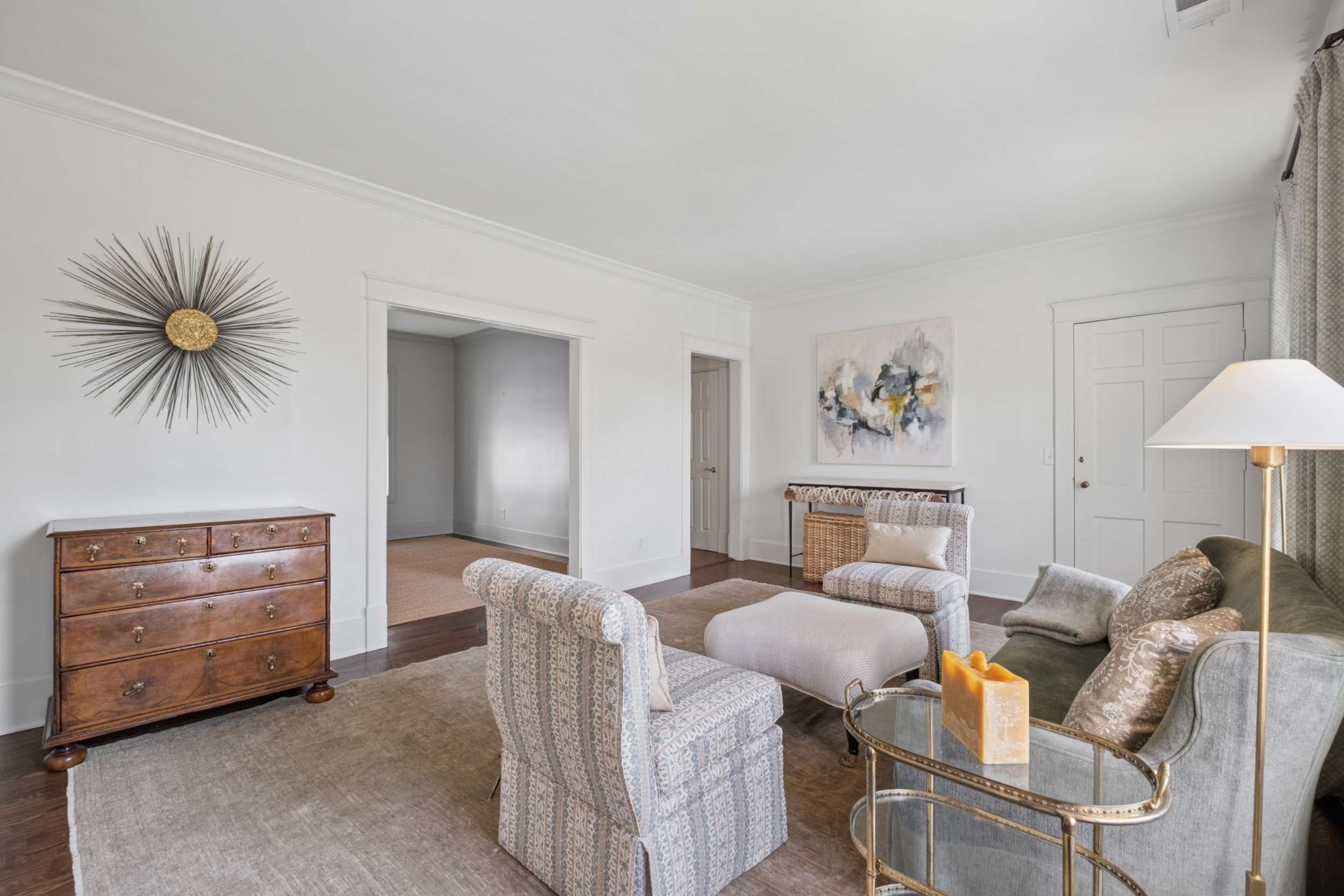 4402 Harding Place, Unit 4 Nashville, TN 37205 - Photo 6 of 35 a living room with furniture and a bed