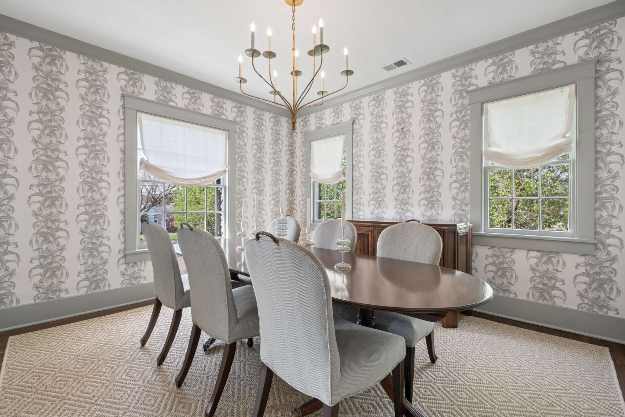 4402 Harding Place, Unit 4 Nashville, TN 37205 - Photo 9 of 35 a view of a dining room with furniture window and outside view