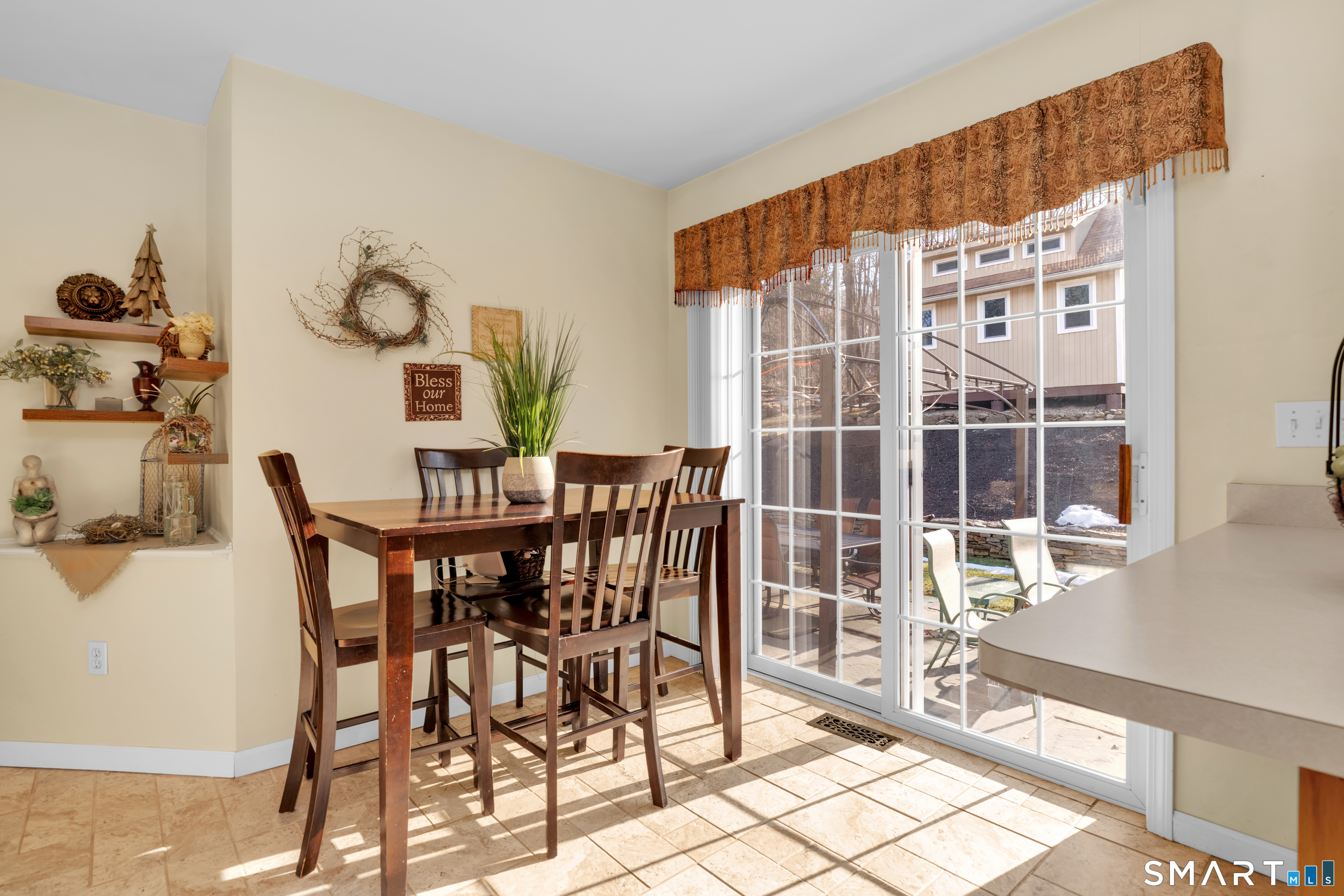 138 Burton Road Beacon Falls, CT 06403 - Photo 16 of 40 a view of a dining room with furniture and chandelier