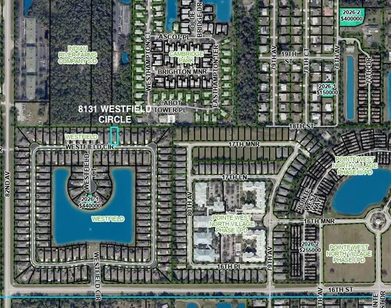 $399,900 | 8131 Westfield Circle, Vero Beach, FL 32966