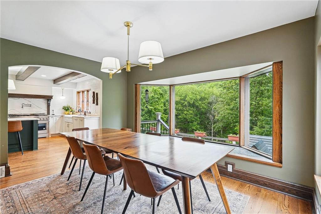 30 Club Road Carnegie, PA 15106 - Photo 22 of 49 a view of a dining room with furniture window and outside view