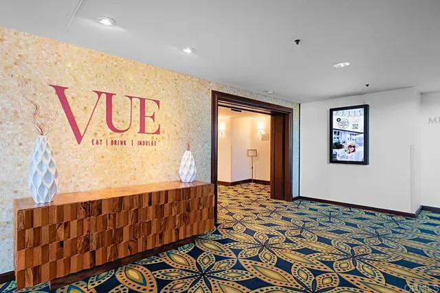 a view of a wooden door