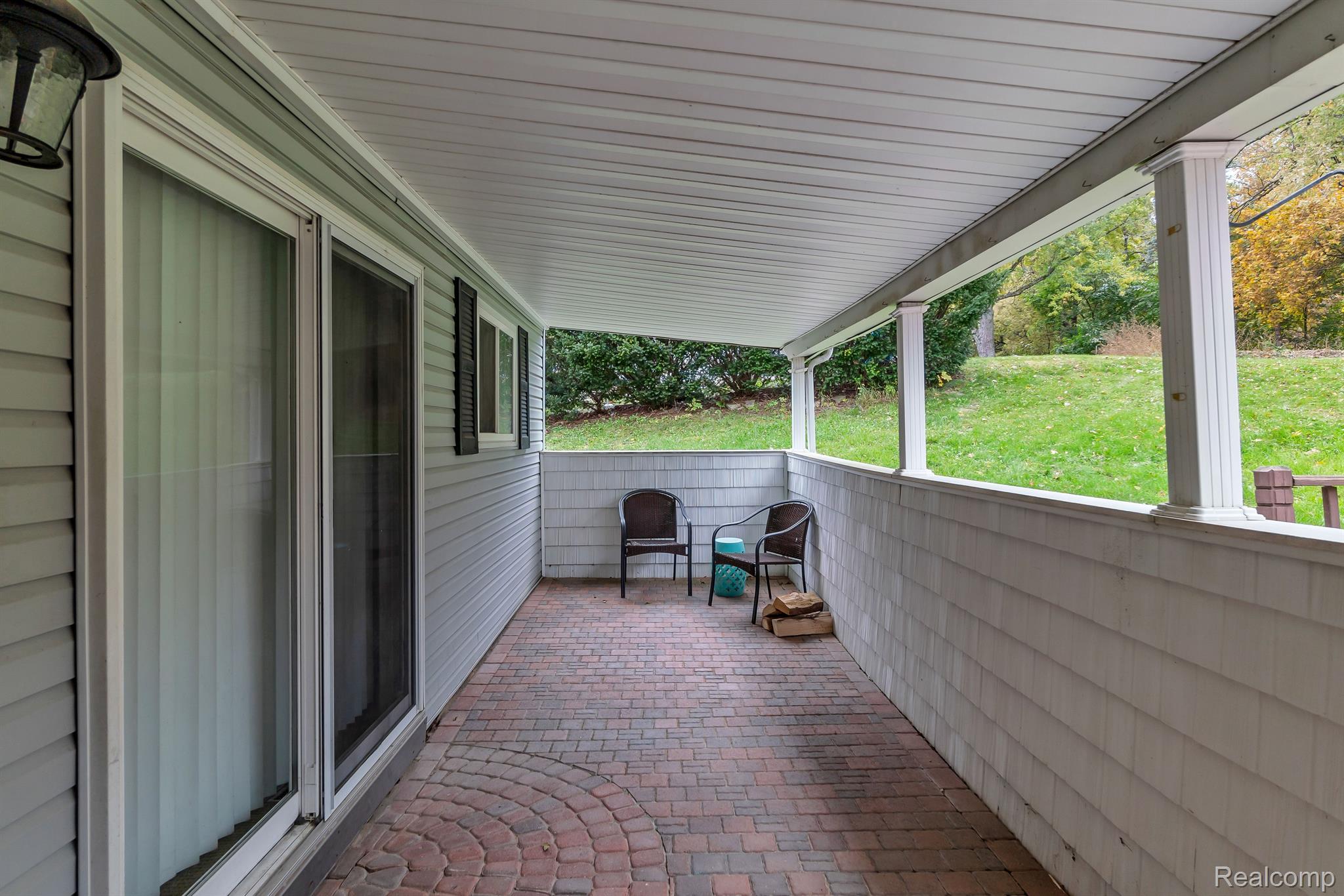 16068 Fish Lake Road Holly, MI 48442 - Photo 35 of 44 Covered Porch opens to familu