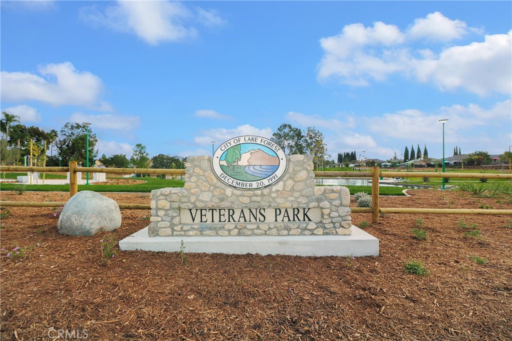 20702 El Toro Road, Unit 379 Lake Forest, CA 92630 - Photo 37 of 45 Veterans Park is a 14 minute drive