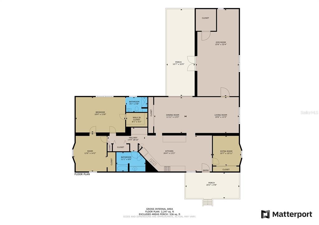 13455 Northeast 228 Ln Road Fort McCoy, FL 32134 - Photo 50 of 51 an aerial view of a kitchen