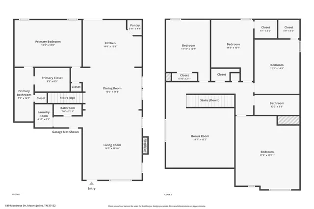 $675,000 | 549 Montrose Drive, Mount Juliet, TN 37122