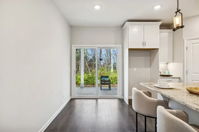 a very nice looking room with a large window