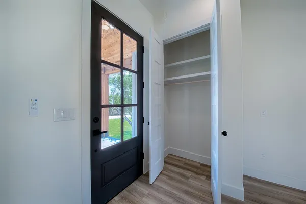 a view of an entryway