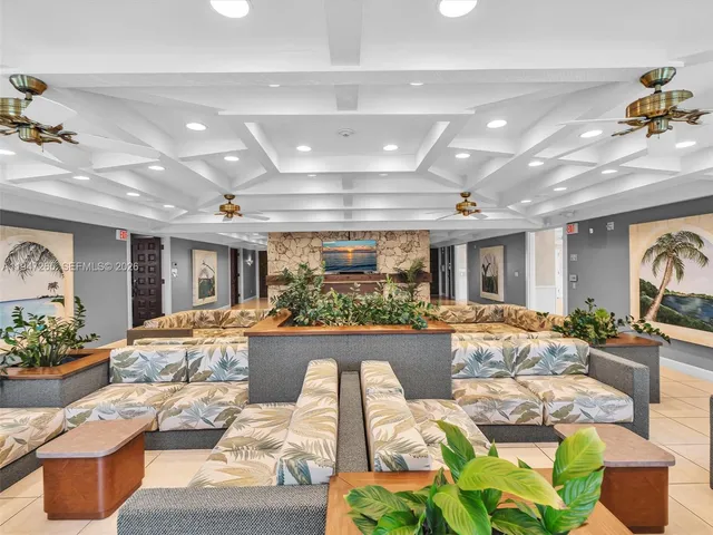 a view of a entertaining space