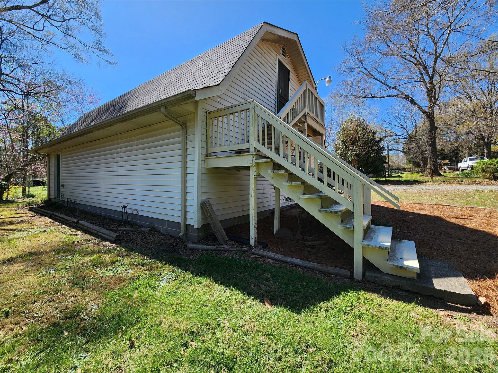 217 St John Street Dallas, NC 28034 - Photo 17 of 34 front view of house with a yard