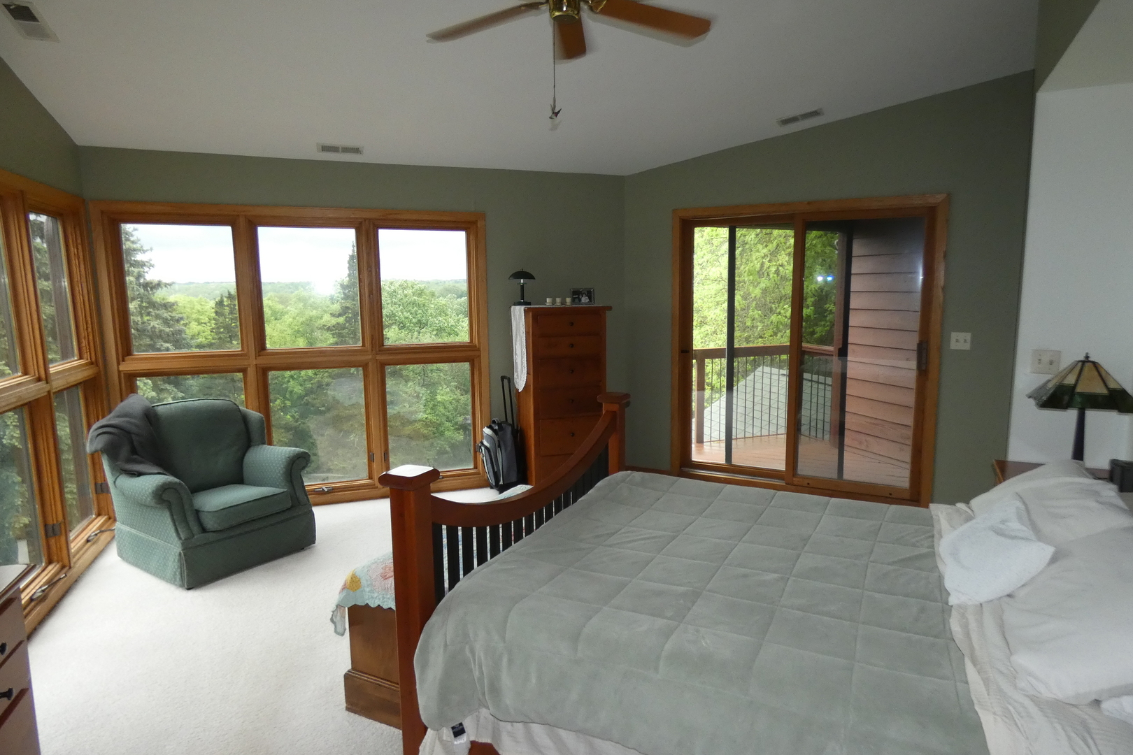 429 High Road Cary, IL 60013 - Photo 11 of 13 a bedroom with furniture and a large window