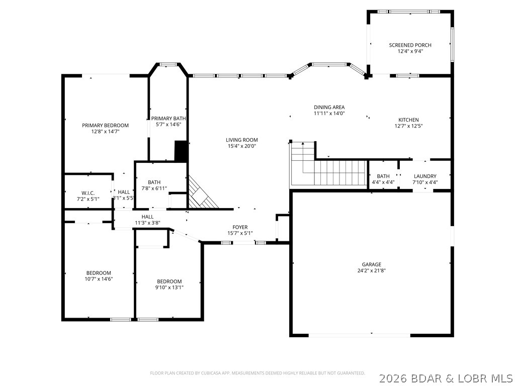 2209 Standing Rock Road Camdenton, MO 65020 - Photo 70 of 72 Main Level Floor Plan