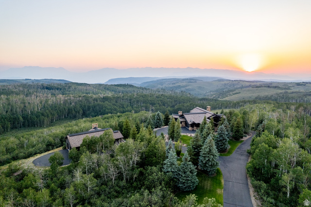 9156 Forest Road, Unit 24 Heber City, UT 84036 - Photo 40 of 42 Expansive property featuring two residences amidst a vast, forested landscape