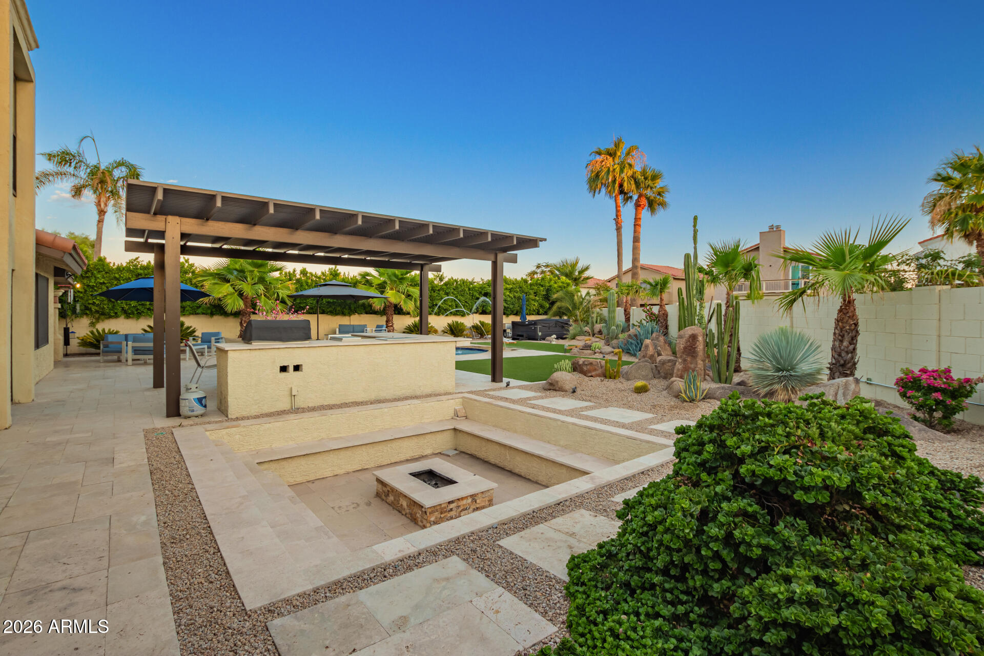 4655 East Monte Way Phoenix, AZ 85044 - Photo 60 of 74 a front view of a building with outdoor space