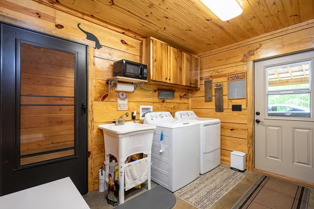 a bathroom with a sink and a toilet
