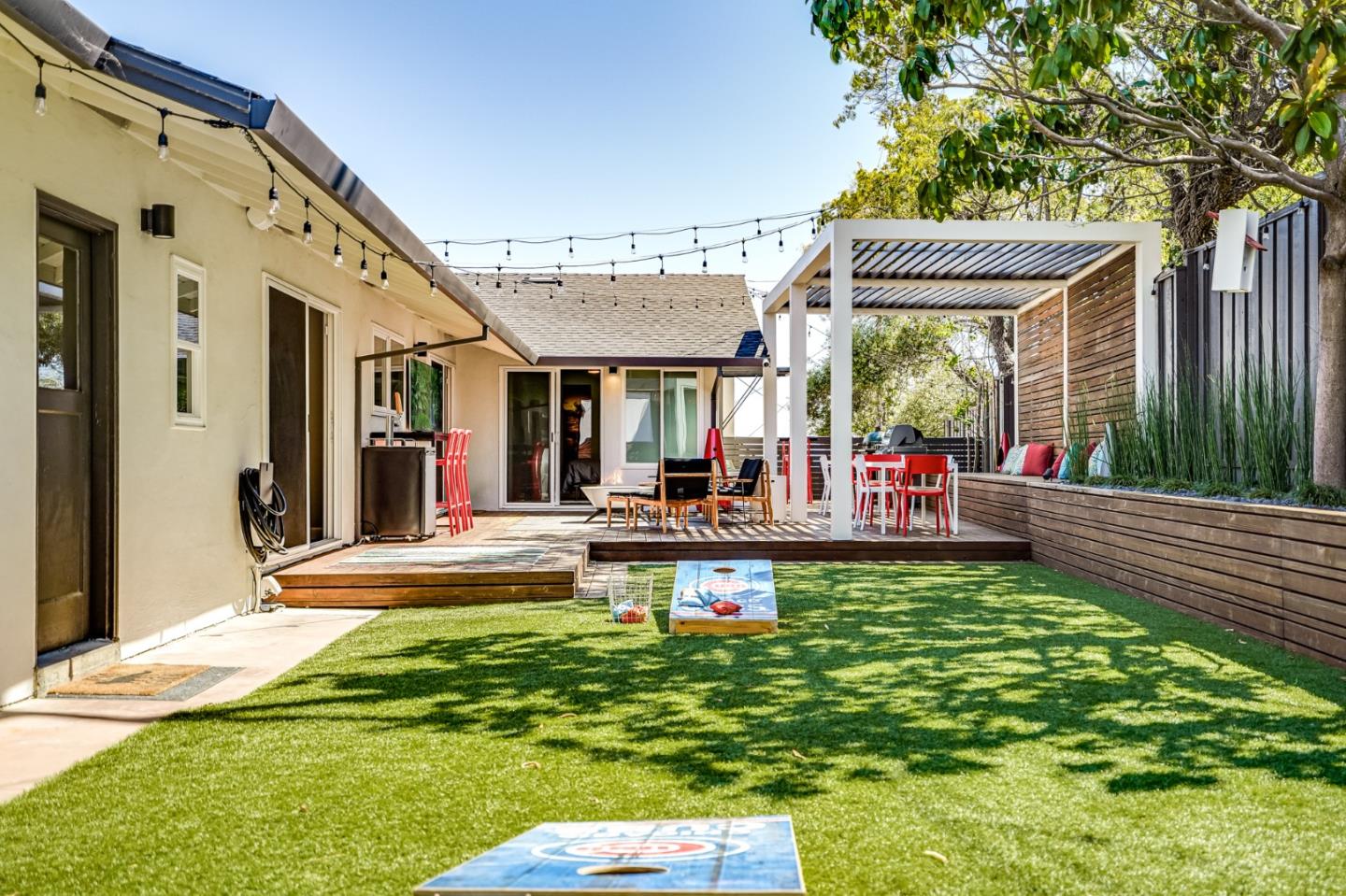 775 Pico Avenue San Mateo, CA 94403 - Photo 47 of 66 a view of a swimming pool with a patio