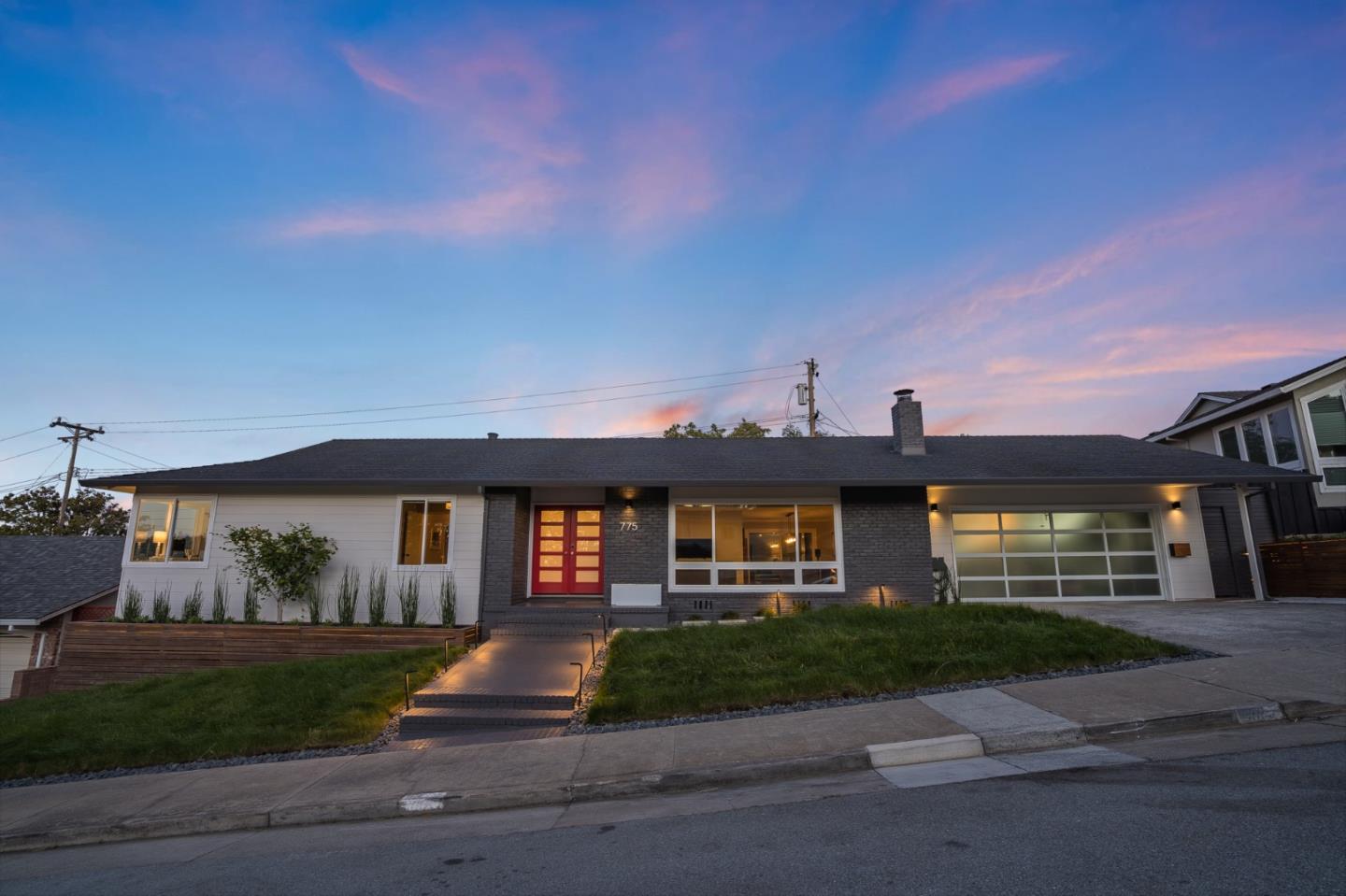 775 Pico Avenue San Mateo, CA 94403 - Photo 6 of 66 a front view of a house with a garden