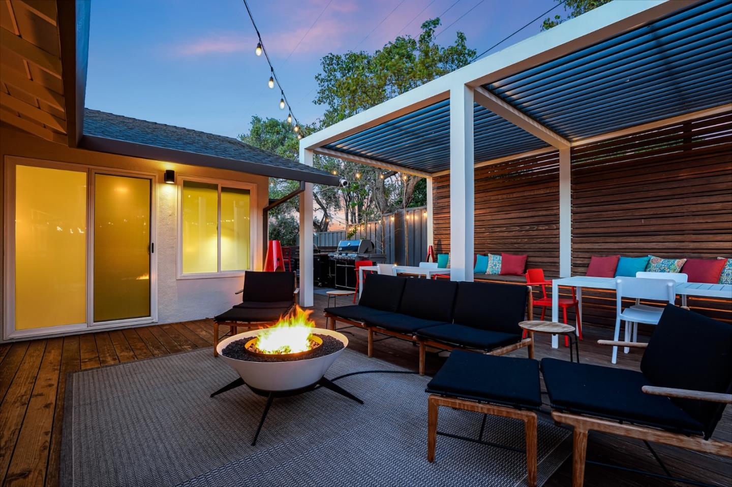 775 Pico Avenue San Mateo, CA 94403 - Photo 61 of 66 a view of a patio filled with furniture and rug