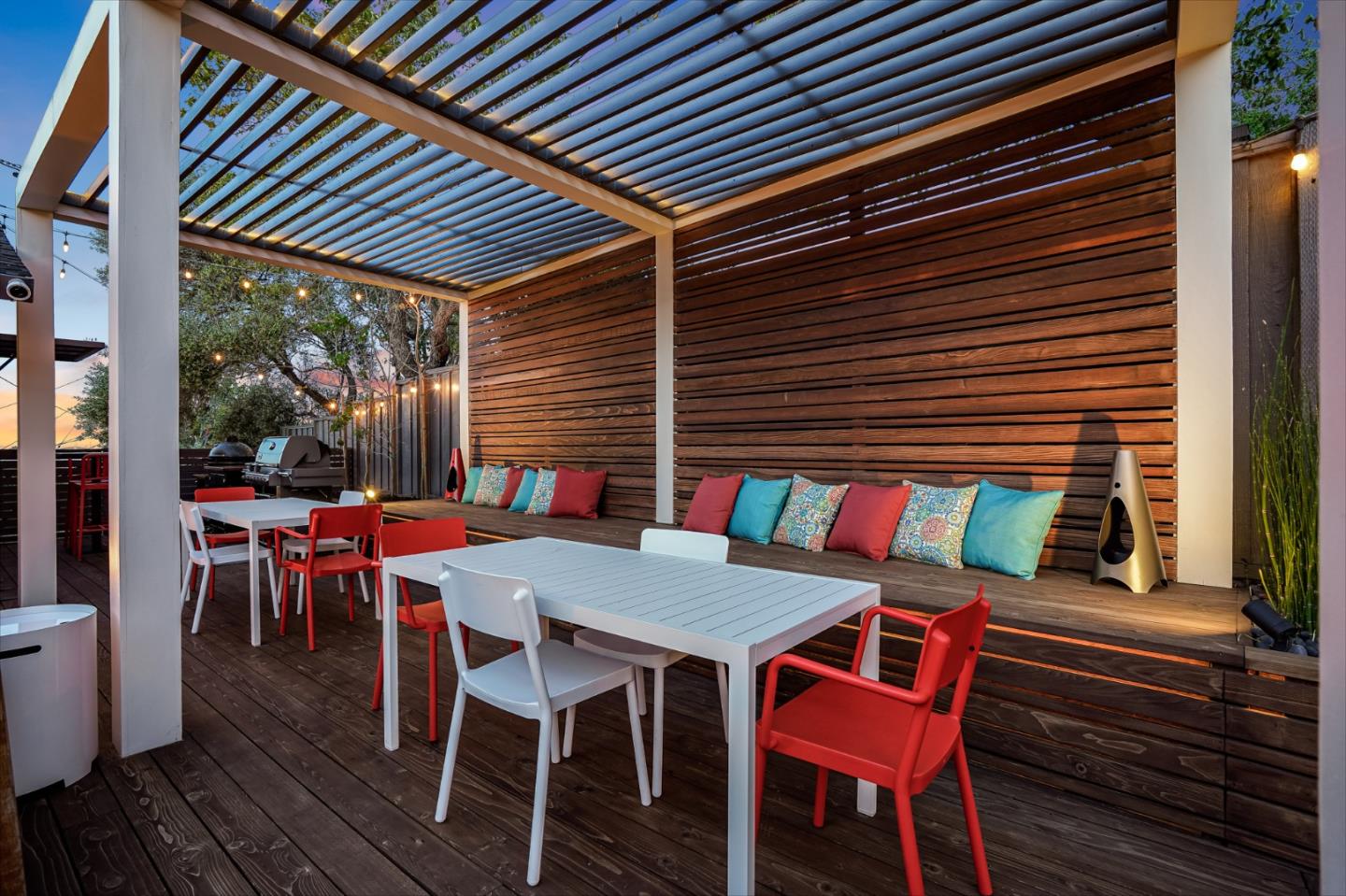 775 Pico Avenue San Mateo, CA 94403 - Photo 63 of 66 a outdoor dining space with furniture and wooden floor