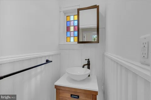 a view of closet area