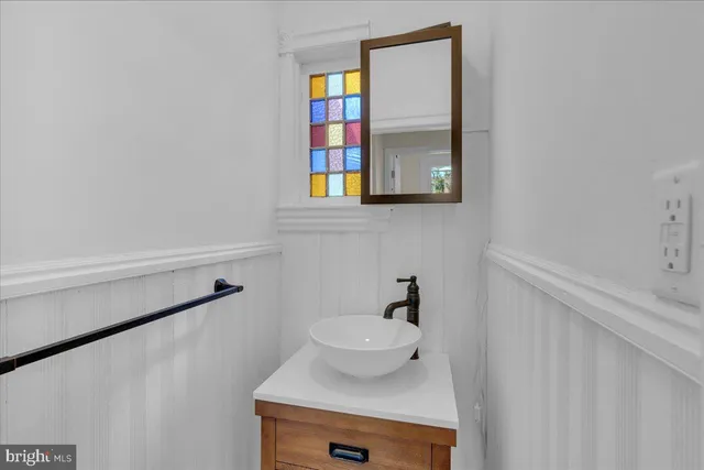 a view of closet area