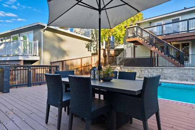 a view of deck with patio