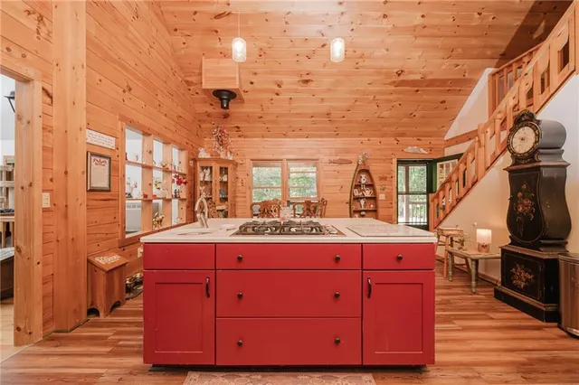 a view of a storage & utility room
