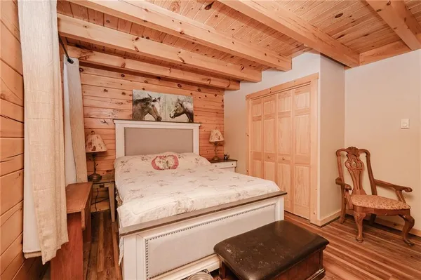 a room with storage and utility