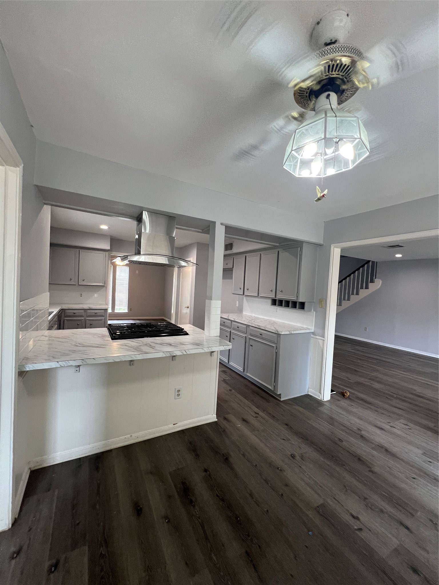 2015 Hamlin Valley Drive Houston, TX 77090 - Photo 12 of 31 a kitchen with stainless steel appliances a white stove top oven a sink dishwasher and a refrigerator