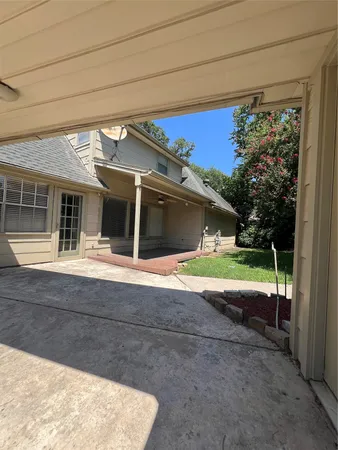 a view of swimming pool with outdoor space