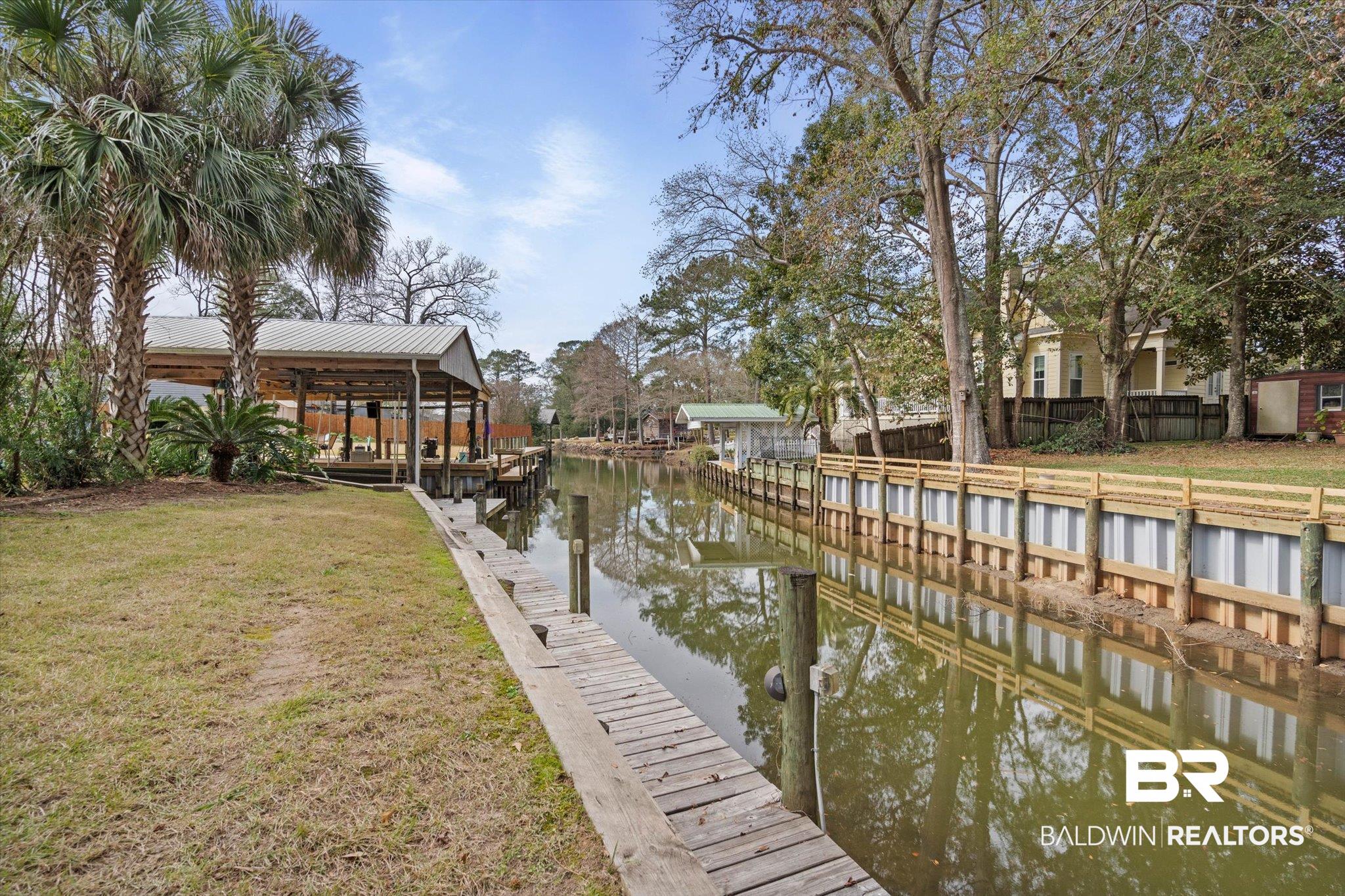 3720 Rabbit Creek Court Theodore, AL 36582 - Photo 28 of 47 Dock area featuring a water view