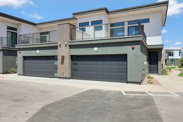 a house with a entrance gate