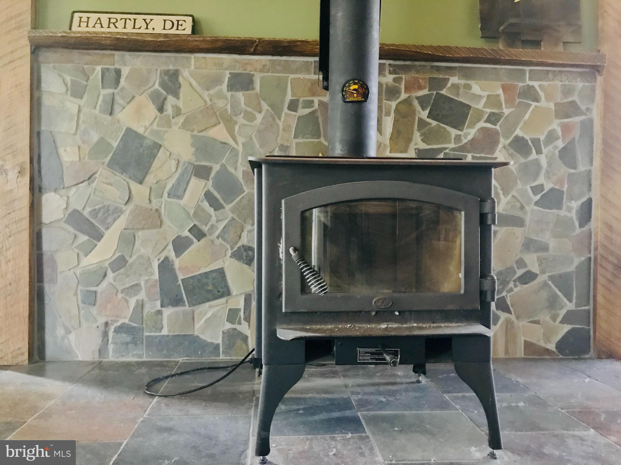 1958 Hourglass Road Hartly, DE 19953 - Photo 4 of 33 Wood Stove