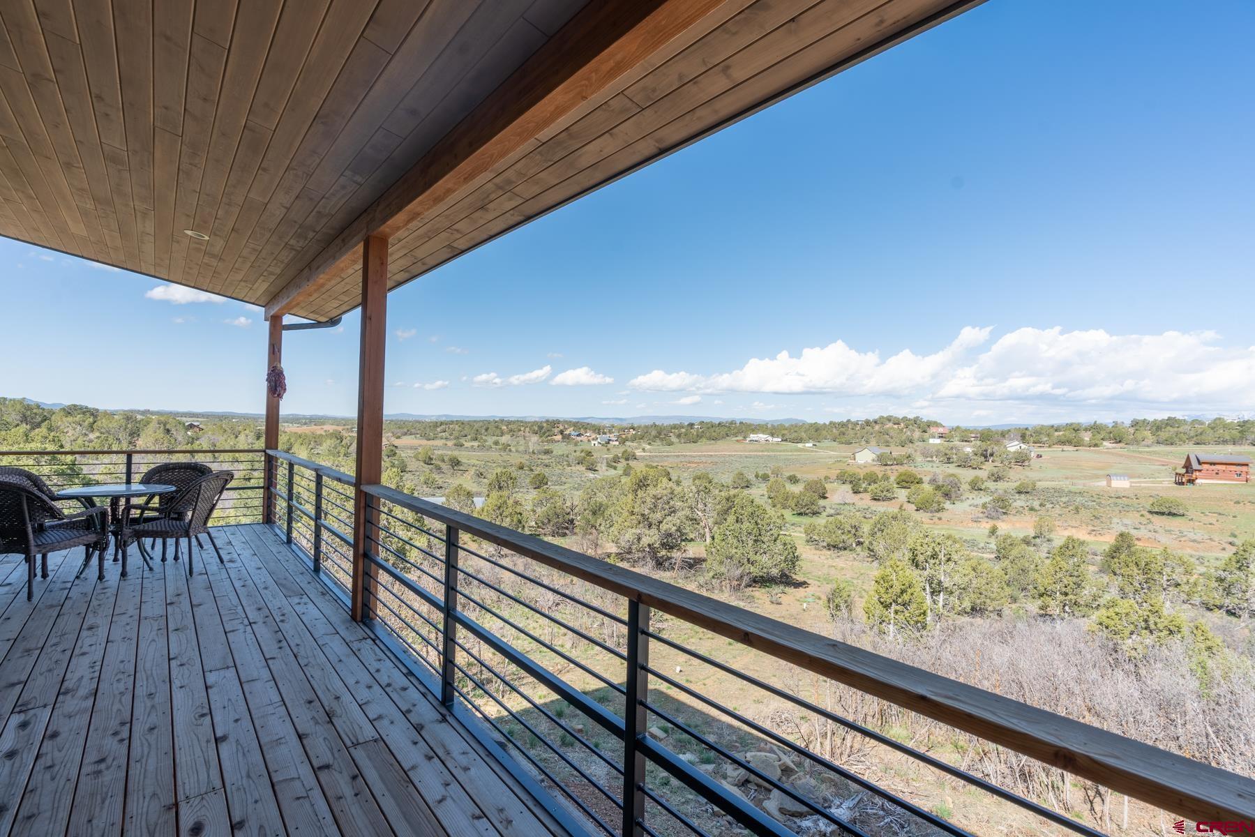 68 Cody Road Durango, CO 81303 - Photo 18 of 35 a view of ocean from a balcony