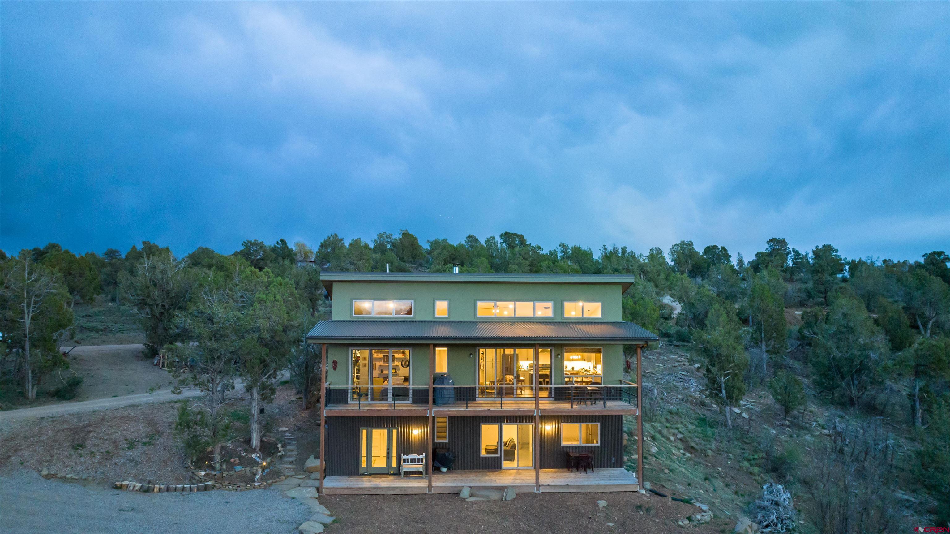 68 Cody Road Durango, CO 81303 - Photo 28 of 35 a view of a city with a building in the background