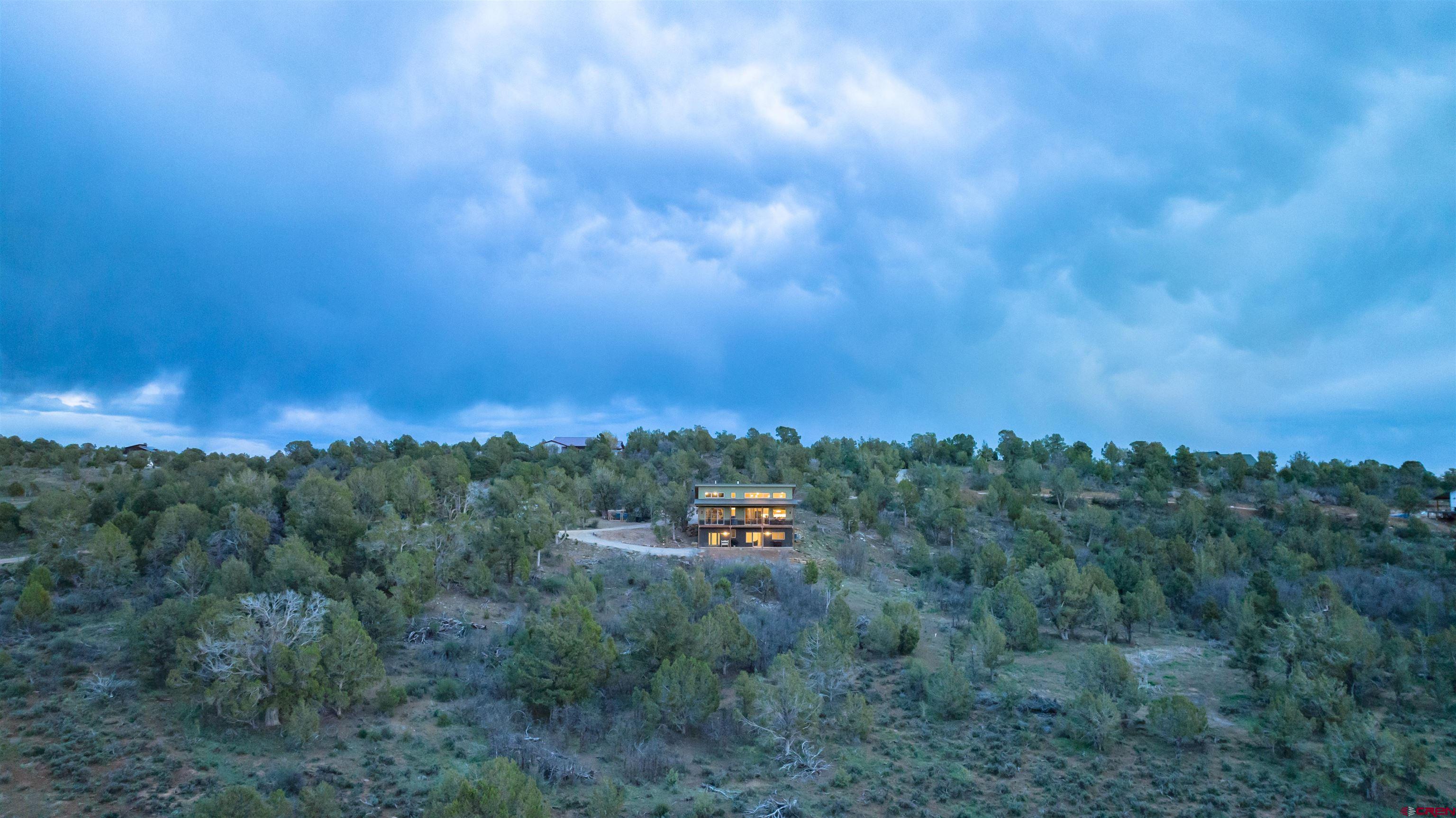 68 Cody Road Durango, CO 81303 - Photo 33 of 35 a view of a city with lush green forest