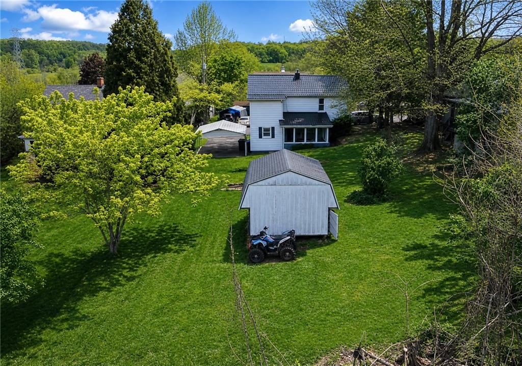1106 Delaware Street Export, PA 15632 - Photo 25 of 26 a aerial view of a house with garden