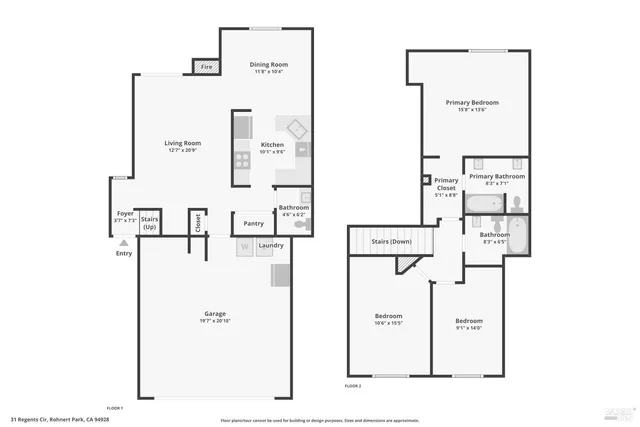 $595,000 | 31 Regents Circle, Rohnert Park, CA 94928